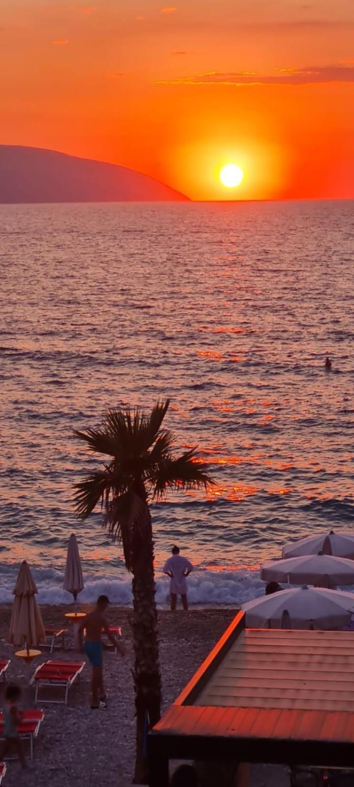 Villa Tramonto Vlore Radhime Exterior photo